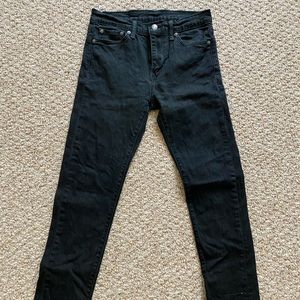 Levi’s 510 black label skinny jeans